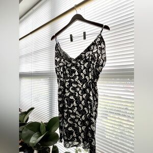 Ying Yang silk dress